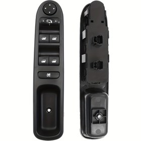 Resim For Peugeot 307 SW 307 CC Sol Sürücü Yan Pencere Kontrolü Anahtarı, OEM 6554.KT, Direkt Değiştirme, Pilsiz, for Peugeot 307CC için 