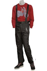 Resim WRC Kuzey Motor Omuz Askılı Motosiklet Pantolonu Korumasız 