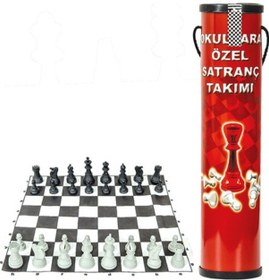 Resim Dede Büyük Boy Satranç Okullara Özel Rulo Spot Karton 