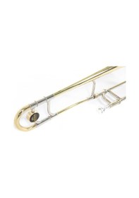 Resim Roy Benson Tt-227 Tenor Trombon Eğitim - Standart Sürgülü 12.7 Mm Orta Çap Medium Bore , Sarı Pirinç Kalak, Nikel Gümüş İç Sürgü, Hafif Ve Dengeli Yapı Uyum: Başlangıç Seviyesi Ve Okul Bandoları 