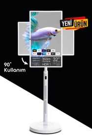 Resim EVAIO Plus 32 inç 80 Ekran FHD Taşınabilir Android Smart LED Ekran 