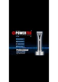 Resim Powertec TR-1700 Pro Deluxe Saç Sakal Kesim Makinesi 