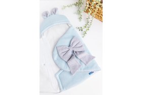 Resim Babymod Fiyonk Süslemeli Kız Bebek Kundak 