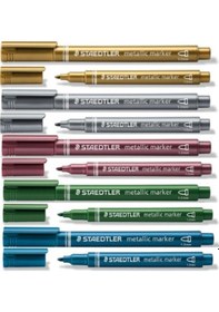 Resim Staedtler Metalik Marker Seti 6 Renk 