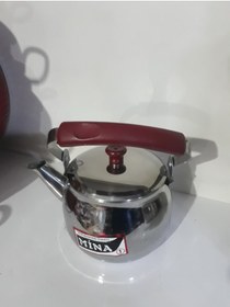 Resim Üstten Kulplu Çelik Çaydanlık 1 No 1 Litre 
