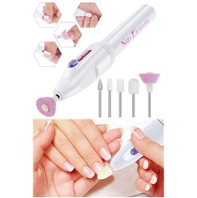 Resim MKR Turk Manikür Pedikür Tırnak Törpü Seti Pilli 