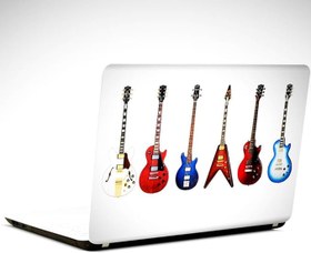 Resim Gitarlar Laptop Sticker 15.6 inch (38X27CM) 