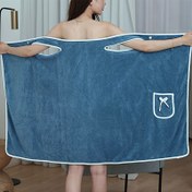 Resim Ultra-Yumuşak Mercan Polar Kadın Bornozu - Hipoalerjenik, Spa, Havuz, Spor Salonu, Seyahat ve Ev Kullanımı için Mükemmel 