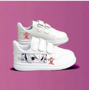 Resim bhk desing Küpeli anime baskılı çocuk spor ayakkabı sneaker 