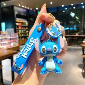 Resim OEMG Çizgi Film Animasyon Stitch Serisi Yumuşak Kauçuk Anahtarlık Bebek Çantası Kolye Anahtarlık Küçük Hediye (Yurt Dışından) 