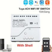 Resim Tuya 4ch Akıllı WİFİ RF Anahtar 