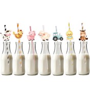 Resim 14 adet Çiftlik Hayvanı Kağıt Pipet - Sığır, Domuz, Koyun, Traktör, Ördek, Tavşan, Keçi, At, Eşek, Camel, Zürafa, Zebra, Aslan, Kaplan, Ayı, Panda, Baykuş, Penguen, Penguen Tasarımları ile Doğum Günü Partisi Süslemeleri, DIY Hediyeler ve Temalı Etkinlikler, Doğum Günü Partisi Süslemeleri | Canlı Tasarım | Dayanıklı Kağıt Pipet, Çiftlik Partisi Süslemeleri, Etkinlik Mutfak Eşyaları, Canlı Parti Malzemeleri, El Yapımı Görünüm, Hafif Malzeme, Hayvanstraw Tasarımı, Çiftler Partisi Süslemeleri, Bday 