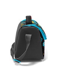 Resim Coral High Kids Siyah Mavi Gamer Desenli Thermo Beslenme Çantası 11892 