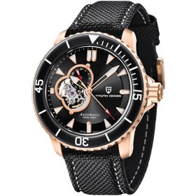 Resim Pagani design PD-1674 Erkek 200M Su Geçirmez Tourbillon Saat Otomatik Mekanik Saat Safir Kristal Paslanmaz Çelik 