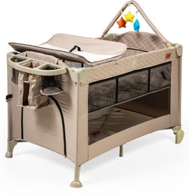 Resim Baby2Go Toucan 70x110 cm Anne Yanı Oyun Parkı - Bej - Bej / Standart 