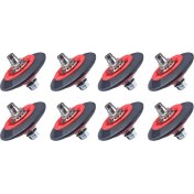 Resim 4581EL2002C Lg, Kenmore, Ge Kurutma Davul Silindir Montajı Uyum Tekerleği 4581EL3001C, PS8260240 (8pcs) (Yurt Dışından) 