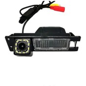 Resim Araba Hd 12led Arka Görüş Geri Görüş Kamerası Opel Astra Hj Corsa Meriva Zafira Insignia İçin Geri Görüş Kamerası 