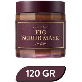 Resim I'm From - Fig Scrub Mask (İncir Enzimli Esmer Şekerli Peeling) 