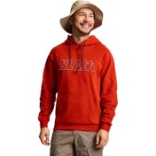 Resim Slam Logo Hoodie Erkek Bej Sweatshirt 