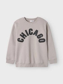 Resim United Colors Of Benetton Name İt Erkek Çocuk Sweatshirt Bej 