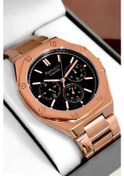 Resim Ferrucci Erkek Kol Saati Rose Renk Çelik Kordon Ve Kasa, Function Sdfer001 Rose Gold 