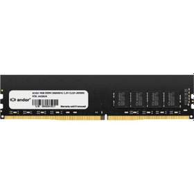 Resim Andor A426U4 4 GB DDR4 2666MHz UDIMM CL19 Ram 