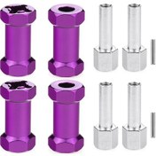 Resim Kosona D90 Ax10 Cc01 Scx10 F350 Araçlar İçin 25mm Genişletilmiş Alüminyum Kombinasyon Seti 