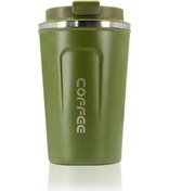 Resim Ximistore9 380ml Paslanmaz Çelik Termal Seyahat Kahve Termosu - Sızdırmaz Ve Taşınabilir Beyaz 