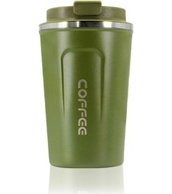 Resim Ximistore9 380ml Paslanmaz Çelik Termal Seyahat Kahve Termosu - Sızdırmaz Ve Taşınabilir Beyaz 