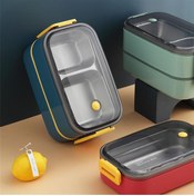 Resim Vagonlife BL50002-2 1400ml Yeşil Çelik Saklama Kabı 