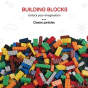 Resim Klasik Düzenli Yığın Yapı Taşları - Ana Akım Markalarla Uyumlu, 6 Canlı Renk (Beyaz/Kırmızı/Yeşil/Mavi/Pembe/Turuncu/Sarı/Siyah) - Yaratıcı Oyunlar İçin Dayanıklı Plastik Yapı Oyuncakları, Tatil Hediyeleri (Halloween/Şükran Günü/Noel) - Yetişkinler ve Aileler İçin İdeal, Büyük Yapı Taş Çantası, Yapı Seti, Yapı Taş Seti, Yapı, Taş 