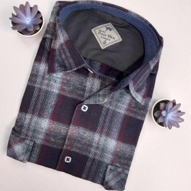 Resim Klasik %100 Cotton Uzun Kollu Terletmeyen Kışlık Flanel Kumaş Çok Renk Gömlek Regular Kalıp -10388 Çok Renkli 