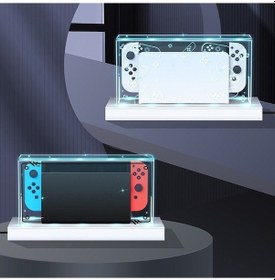 Resim Flybuy Uyumlu Tabanı Taban, Switch/oled Özellik: Oyun Nintendo Konsolu Işık Ekranı Aydınlık 035 Dq 