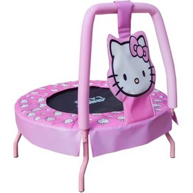 Resim 90 Cm Tutamaklı Hello Kitty Trambolin 