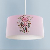 Resim BAMBAŞKA MODA BEBEK VE ÇOCUK ODASI Kelebek Desenli Pembe Avize 