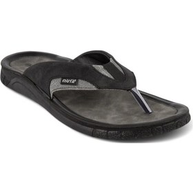 Resim Muya Astra Parmak Arası Erkek Terlik Siyah 