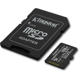 Resim Kingston Kıngston SDCS3/128GB, Canvas Select Plus Gen3 A1, 100MB/S, Microsd Kart Bellek (Sd Adaptörlü) 