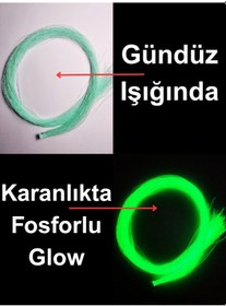 Resim Eagenset Su Yeşili Fosforlu Glow Çapari Simi Jig Malzemesi 