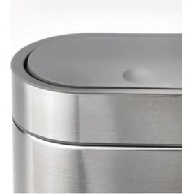 Resim Brogrund Dokunmatik Çöp Kutusu Gri 