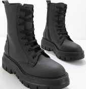 Resim Bambi Mat Siyah Kadın Bot & Bootie K02538014409 