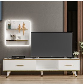 Resim Aren Işıklı Tv Ünitesi 
