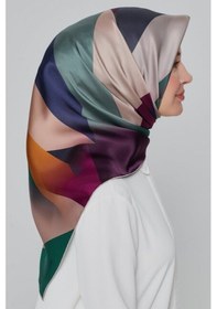 Resim Armine Özel Nostalji Serisi Twill İpek Eşarp Modelleri 8424D-82 