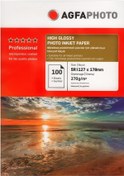 Resim Agfa Photo Glossy Parlak 13X18 270 G/M² Fotoğraf Kağıdı 100 Yapra 