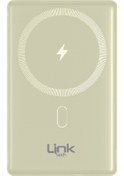 Resim intoku WP15 Kablosuz Premium Süper Hızlı Şarj Destekli Powerbank 5000Mah 15W 