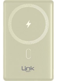 Resim intoku WP15 Kablosuz Premium Süper Hızlı Şarj Destekli Powerbank 5000Mah 15W 