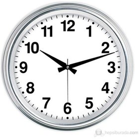 Resim Time Gold Salon Ofis Duvar Saati Plastik 40 Cm 