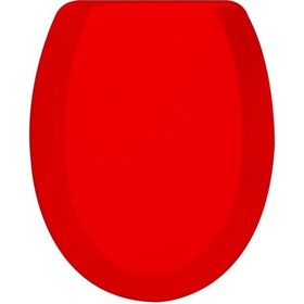 Resim Rona Kırmızı Tisa Thermoplast Standart Klozet Kapağı (altan Monte 