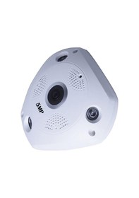 Resim Ultra HD 180 Derece Açılı Balıkgözü 5 mp AHD Kamera 