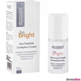Resim Dermoskin Be Bright Göz Çevresi Peptit 15 ml Kompleks Krem 