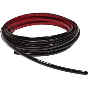 Resim Piano Black 6 Mm Nikelaj Şerit 5 Metre 